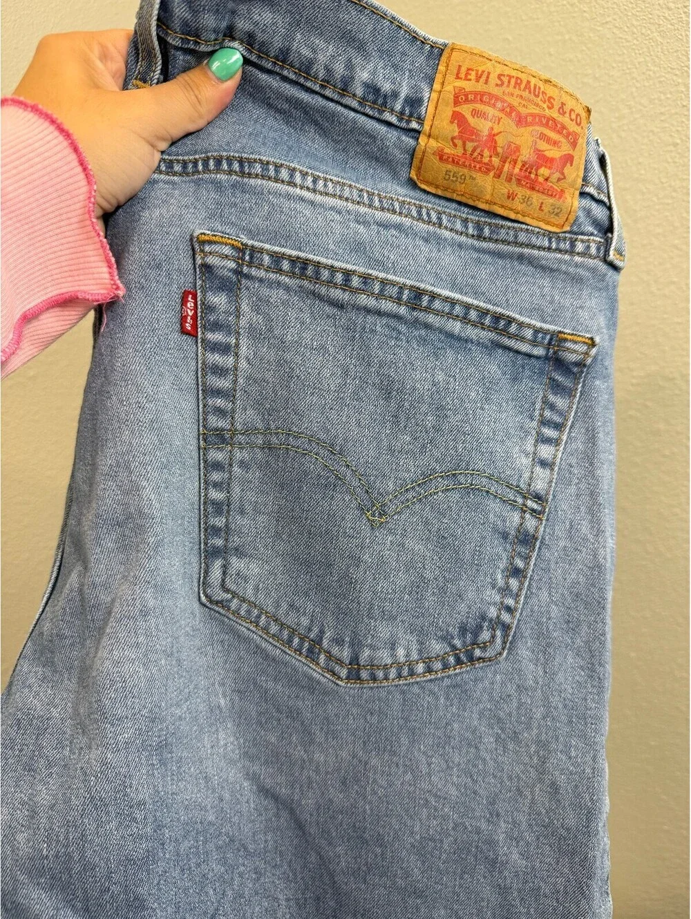 Levi's Relaxed 559 Men's Straight Leg Denim Jean  - Men's 36x32